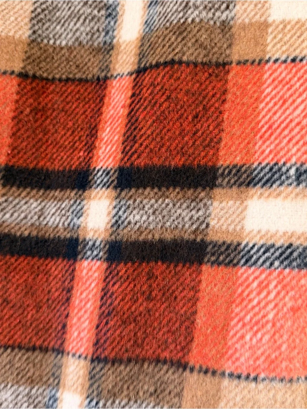 Lulu’s Plaid A-Line Wool Skirt Size XS